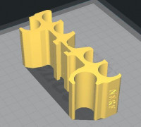 Nerf _ Mega _ Dart Rail Accessory 3D model