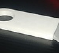 Bed Scraper (With interchangable blade!) 3D model
