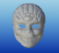Oni Mask Mob Boss 3D model