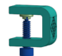 Adjustable Mini Press 3D model