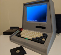 Raspberry Pi Retro Computer 3D model