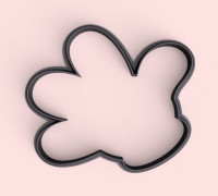 Mickey Glove Cutter 3D model