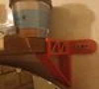 Wall shelf mount 3D model