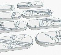 Bike Cracked Temple base 3D model