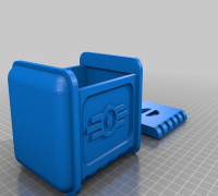 Vault Tec Storage Crate (Fallout 4) 3D model