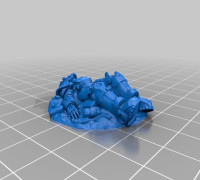 Fallout Dead Paladin Objective Marker 3D model