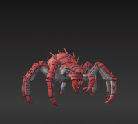 Spider 3D model
