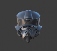 Cosplay Garlean Centurion Helmet 3D model