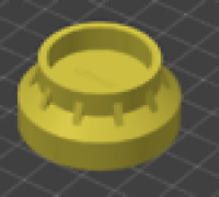 MOZA R5 clamp spacer 3D model