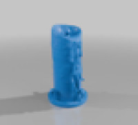 Hocus Pocus Black Flame Candle 3D model