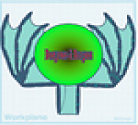 Dnd dragon wing badge 3D model