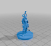 DnD teafling mini  3D model