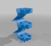 Dual PlayStation Controller Stand 3D model