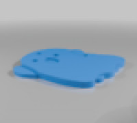  Ghost key Chain 3D model