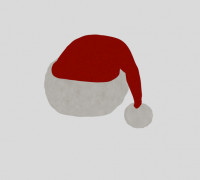 Santa Claus Christmas Hat – 3D Model 3D model