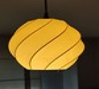Spiral Lampshade 3D model