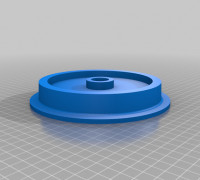 7 1/4" Wheels (Several designs) 3D model