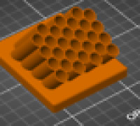 CURAPROX interdental brushes stand 3D model