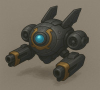 Drone Ves 1 3D model