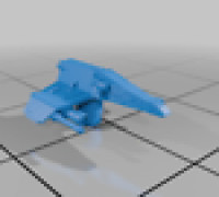 Armada E-wing 3D model