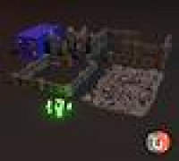 Dwarven Wargaming Table Set – Grimdark Future Compatible 3D model