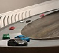 Macrotrack Oval Speedway Miniature 3D model