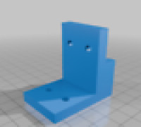 Shower Light Joist Mount 3D model