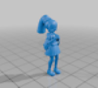 Pokemon Trainer Lillie 3D model