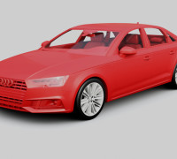 Audi A4 2016 3D model