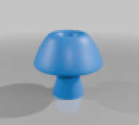Simple minimal lamp 3D model