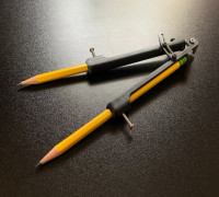 3D Printed Compass 3D model