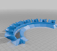 Paint spool stand (modular) 3D model