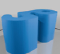 Ikea S shape Lamp holder 3D model