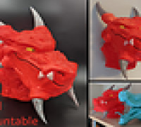 Horned Dragon 3D model