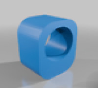 Whiteboard marker suction holder 3D model