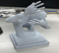impaled guy wacom pen holder 3D model