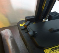 Mount for Build Plate Drain Adapter 3D model