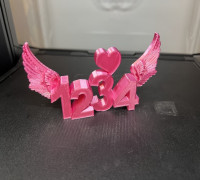 Angel Number 3D model