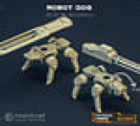 Robot Dog miniature 3D model