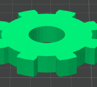 8 Teeth Gear (UNIVERSAL) 3D model