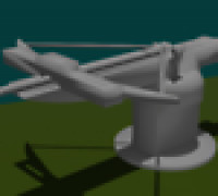 Balista - with strings 3D model