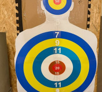 Shooting Target 3D model