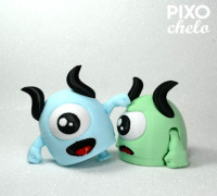 WONK THE FLEXI MONSTER 👹​👹​ 3D model