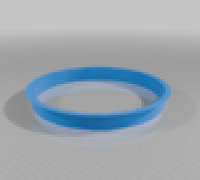embeded table top trash bin 3D model