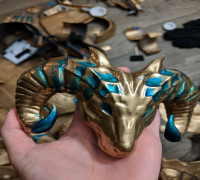 Kulve Taroth Head 3D model