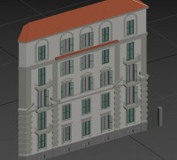 Italy Building Elevation 3D model