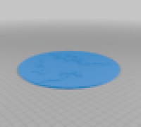 KOI fish Coaster 3D model