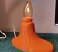 display_Stand_Lamp 3D model