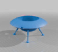 ALEXA ECHO DOT GEN 4 UFO 3D model