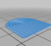 Minimal Rainbow Coaster 3D model
